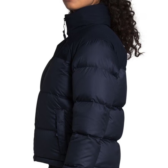 The North Face Eco Nuptse Navy Down Jacket Size Large - Picture 3 of 6